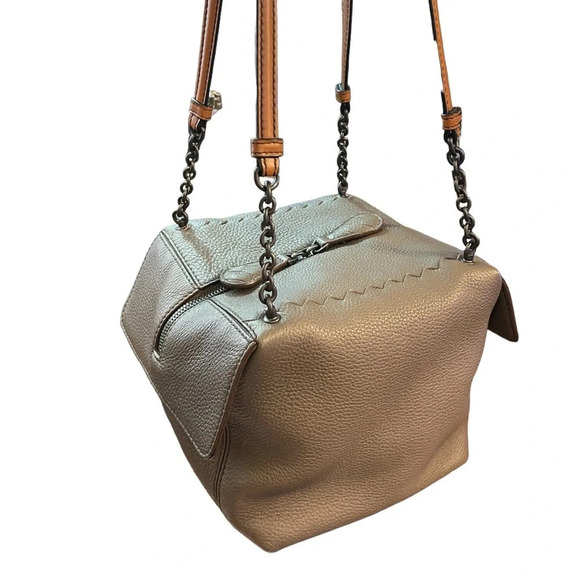 Bottega Veneta Handbags - RARE Bottega Veneta Leather & Suede Cube Bag